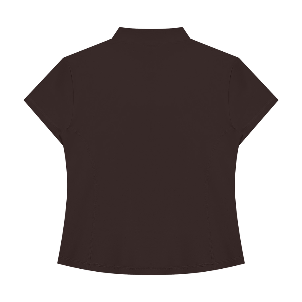 Sculpt Zip Tee