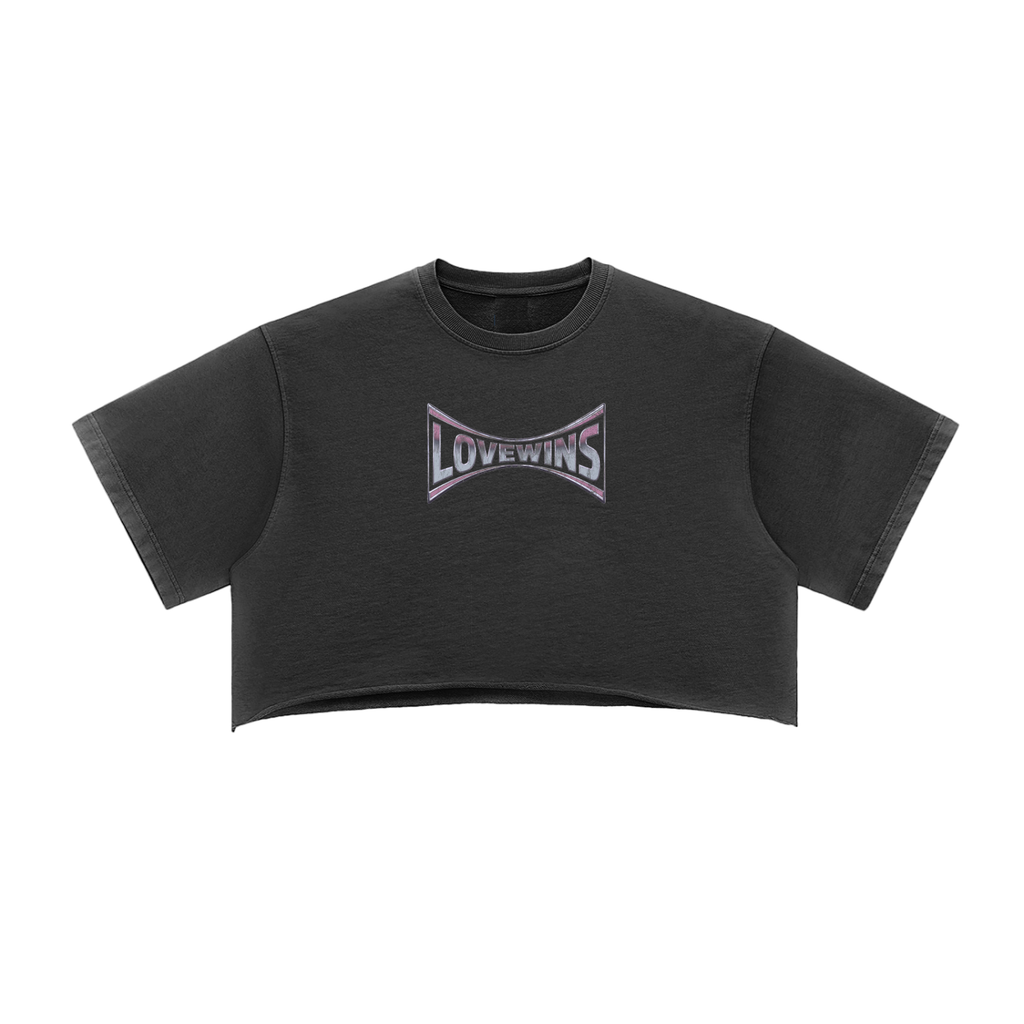 Love Wins Crop Tee